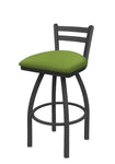Holland Bar Stool 411 Jackie Low Back Swivel Bar Stool Upholstered Seat 30