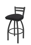 Holland Bar Stool 411 Jackie Low Back Swivel Bar Stool Upholstered Seat 30