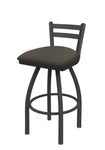 Holland Bar Stool 411 Jackie Low Back Swivel Bar Stool Upholstered Seat 30