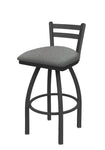 Holland Bar Stool 411 Jackie Low Back Swivel Bar Stool Upholstered Seat 30