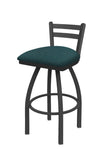 Holland Bar Stool 411 Jackie Low Back Swivel Bar Stool Upholstered Seat 30