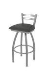 Holland Bar Stool 411 Jackie Low Back Swivel Bar Stool Upholstered Seat 30