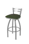 Holland Bar Stool 411 Jackie Low Back Swivel Bar Stool Upholstered Seat 30