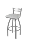 Holland Bar Stool 411 Jackie Low Back Swivel Bar Stool Upholstered Seat 30