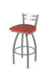 Holland Bar Stool 411 Jackie Low Back Swivel Bar Stool Upholstered Seat 30