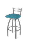 Holland Bar Stool 411 Jackie Low Back Swivel Bar Stool Upholstered Seat 30