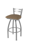 Holland Bar Stool 411 Jackie Low Back Swivel Bar Stool Upholstered Seat 30