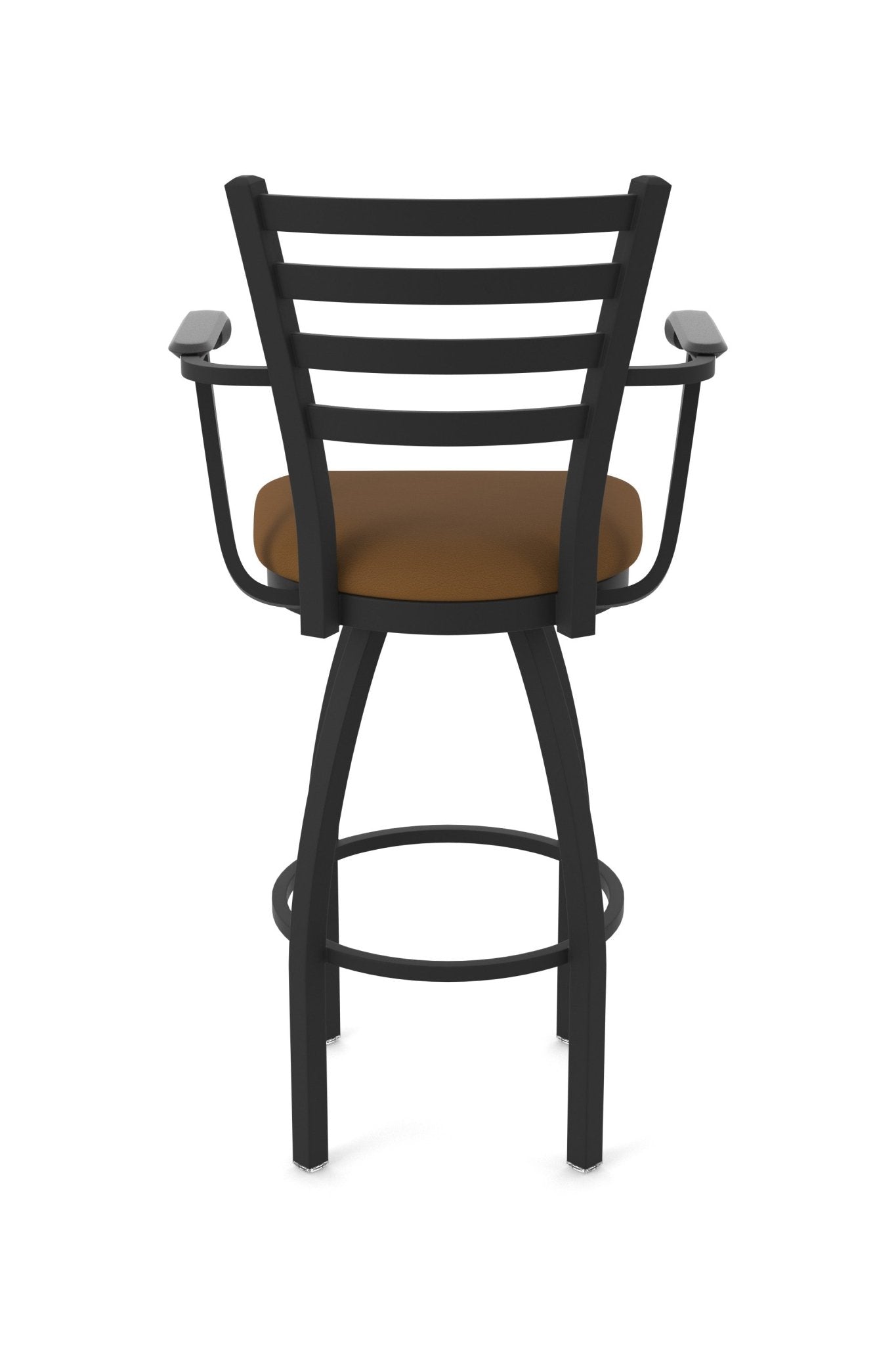 Holland Bar Stool 415 Jackie with Arms Swivel Counter Stool Upholstered Seat 25"H (HBS - 415 - CS - UP) - SchoolOutlet