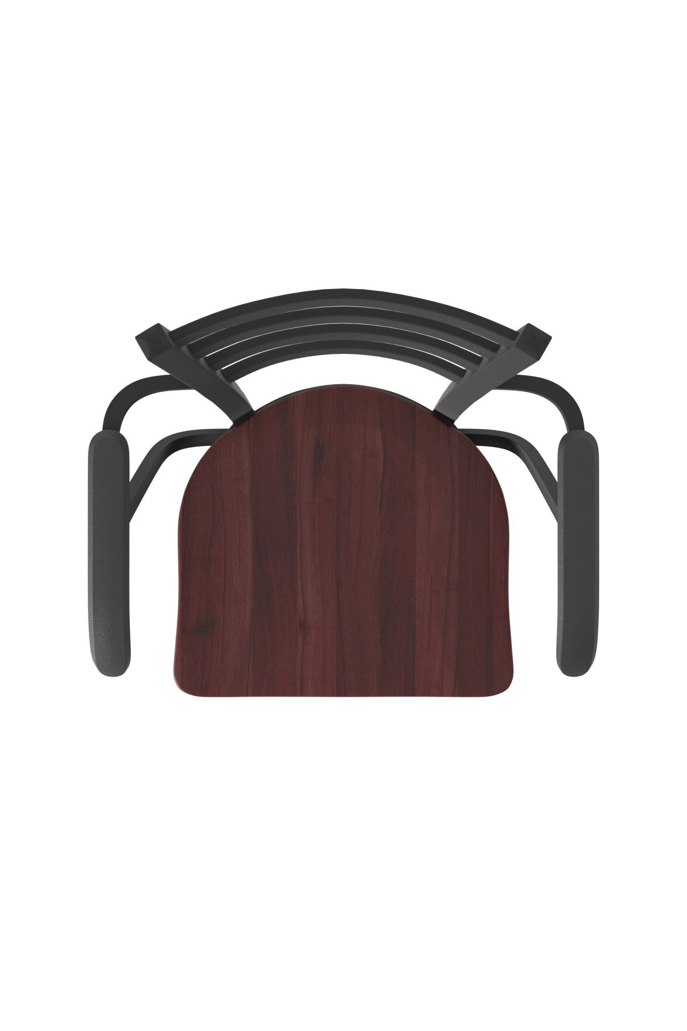 Holland Bar Stool 415 Jackie with Arms Swivel Bar Stool Wooden Seat 30"H (HBS - 415 - BS - WD - 30H) - SchoolOutlet