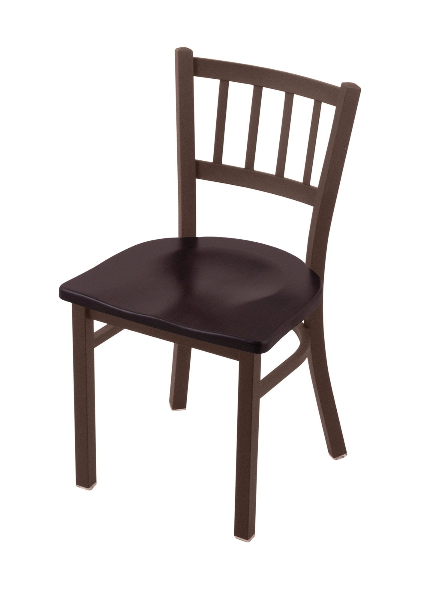 Holland Bar Stool 610 Contessa Chair Wooden Seat 18"H (HBS - 610 - CC - WD - 18H) - SchoolOutlet