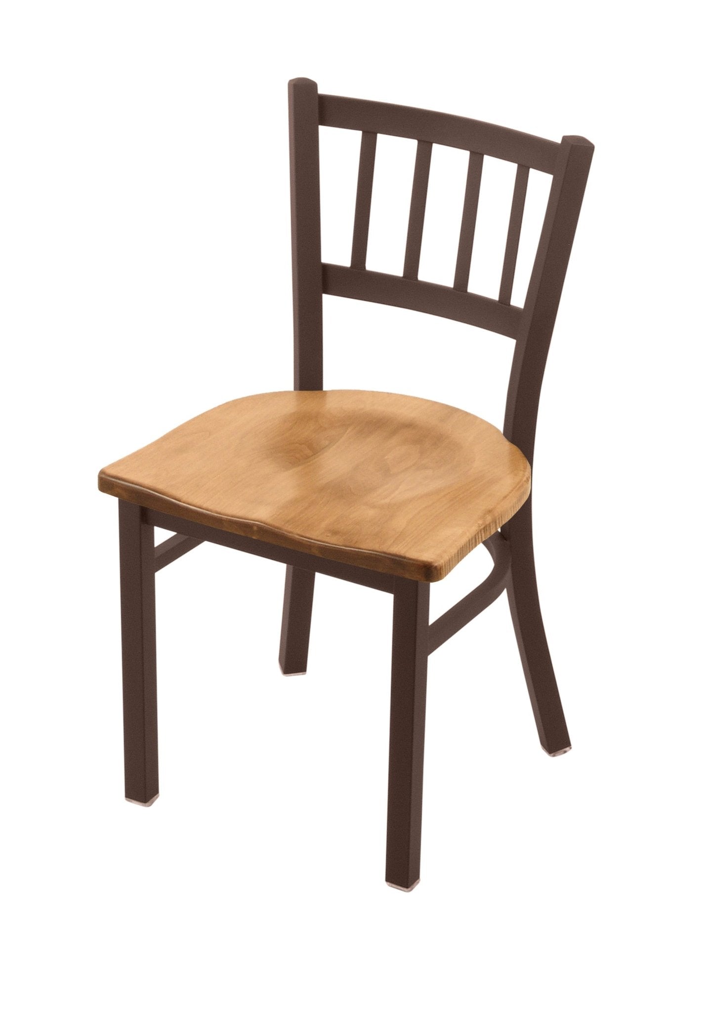 Holland Bar Stool 610 Contessa Chair Wooden Seat 18"H (HBS - 610 - CC - WD - 18H) - SchoolOutlet