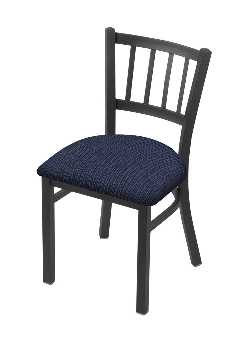 Holland Bar Stool 610 Contessa Chair Commercial Steel Frame Upholstered Seat 18"H (HBS - 610 - CC - UP - 18H) - SchoolOutlet