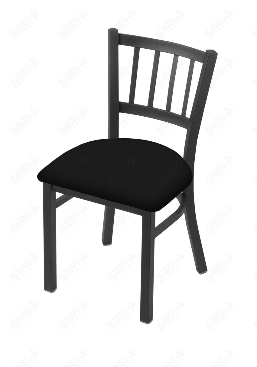 Holland Bar Stool 610 Contessa Chair Commercial Steel Frame Upholstered Seat 18"H (HBS - 610 - CC - UP - 18H) - SchoolOutlet