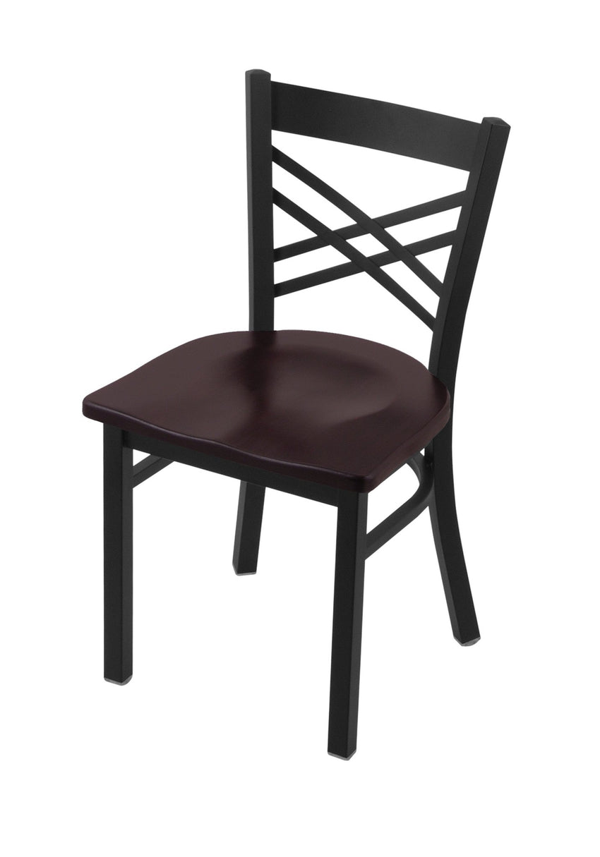Holland Bar Stool 620 Catalina Chair Wooden Seat 18"H (HBS - 620 - CC - WD - 18H) - SchoolOutlet