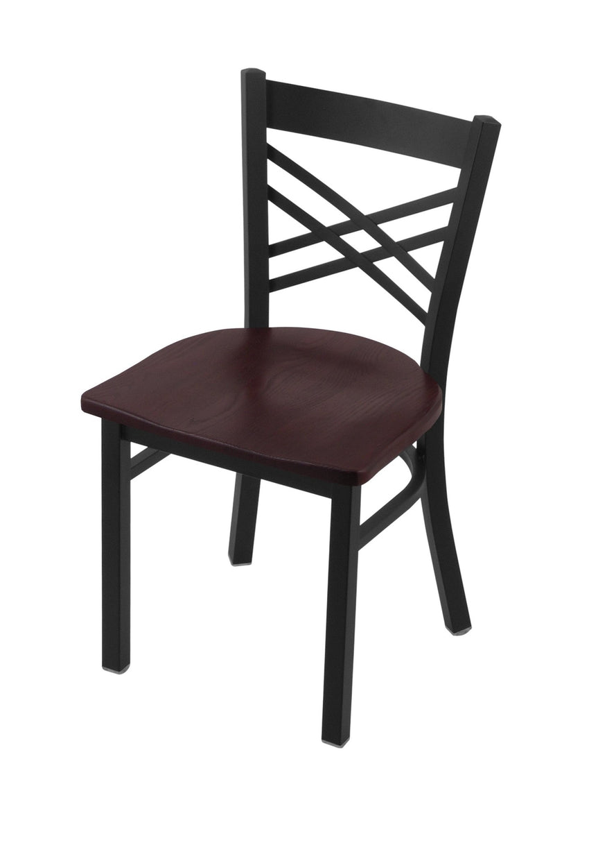Holland Bar Stool 620 Catalina Chair Wooden Seat 18"H (HBS - 620 - CC - WD - 18H) - SchoolOutlet
