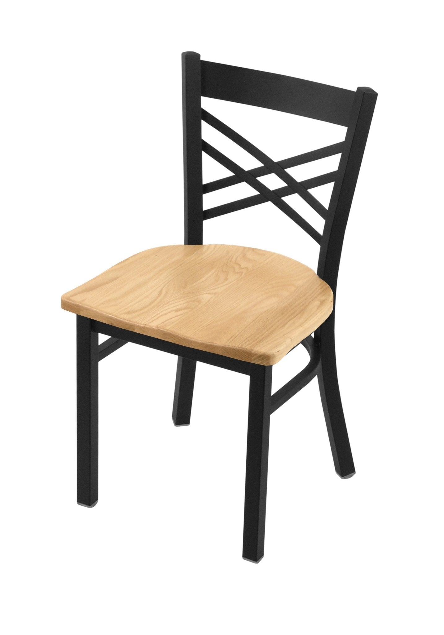 Holland Bar Stool 620 Catalina Chair Wooden Seat 18"H (HBS - 620 - CC - WD - 18H) - SchoolOutlet