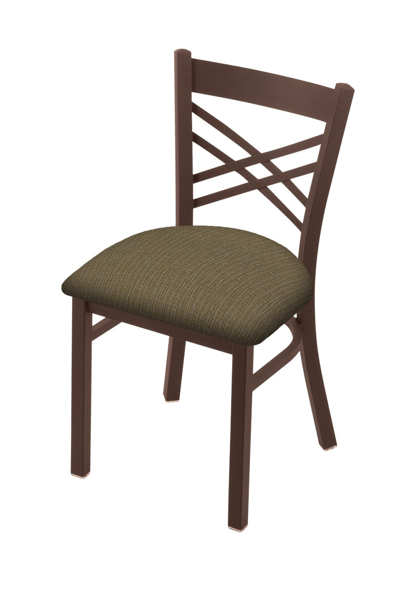 Holland Bar Stool 620 Catalina Chair Upholstered Seat 18"H (HBS - 620 - CC - UP - 18H) - SchoolOutlet