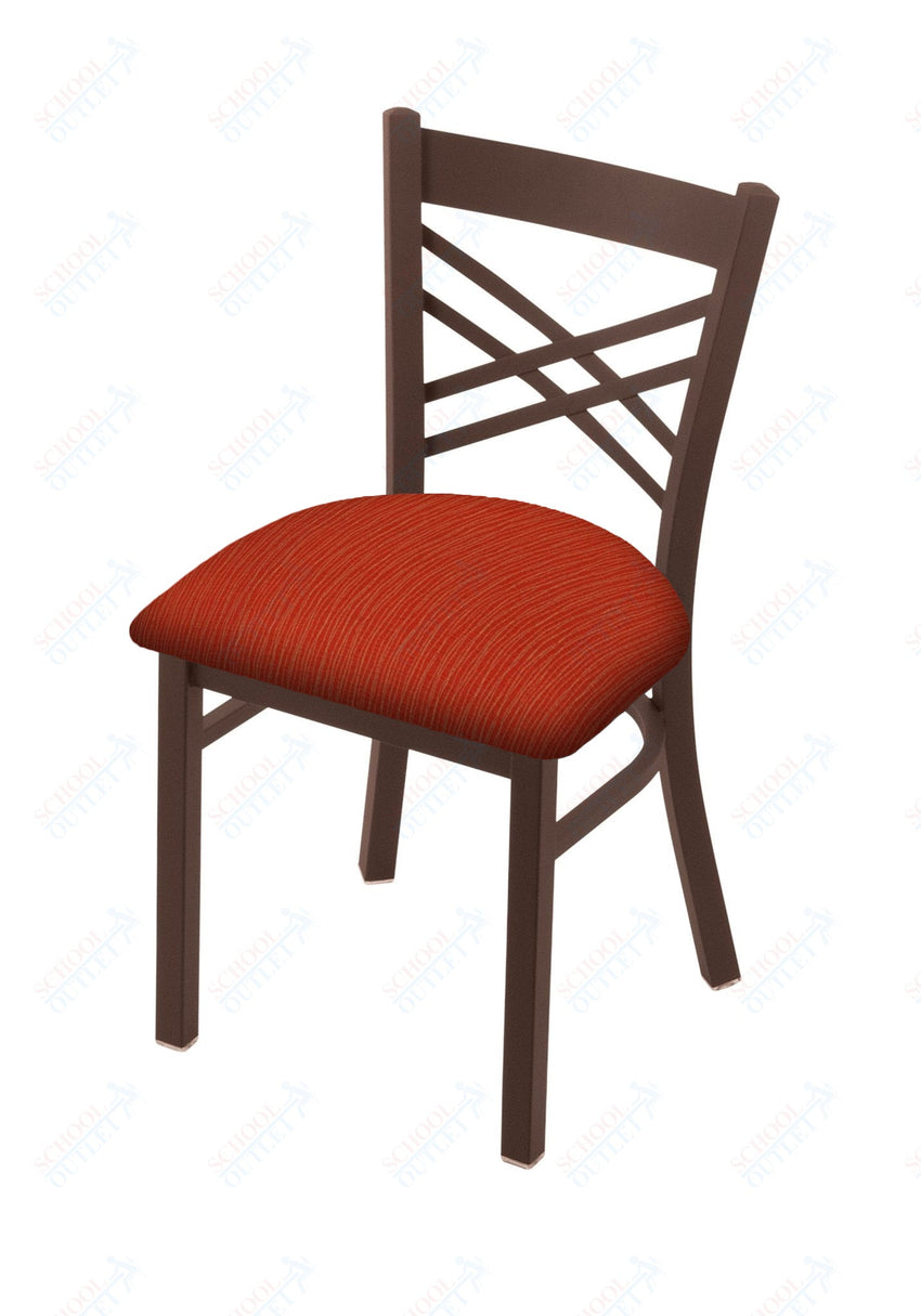 Holland Bar Stool 620 Catalina Chair Upholstered Seat 18"H (HBS - 620 - CC - UP - 18H) - SchoolOutlet