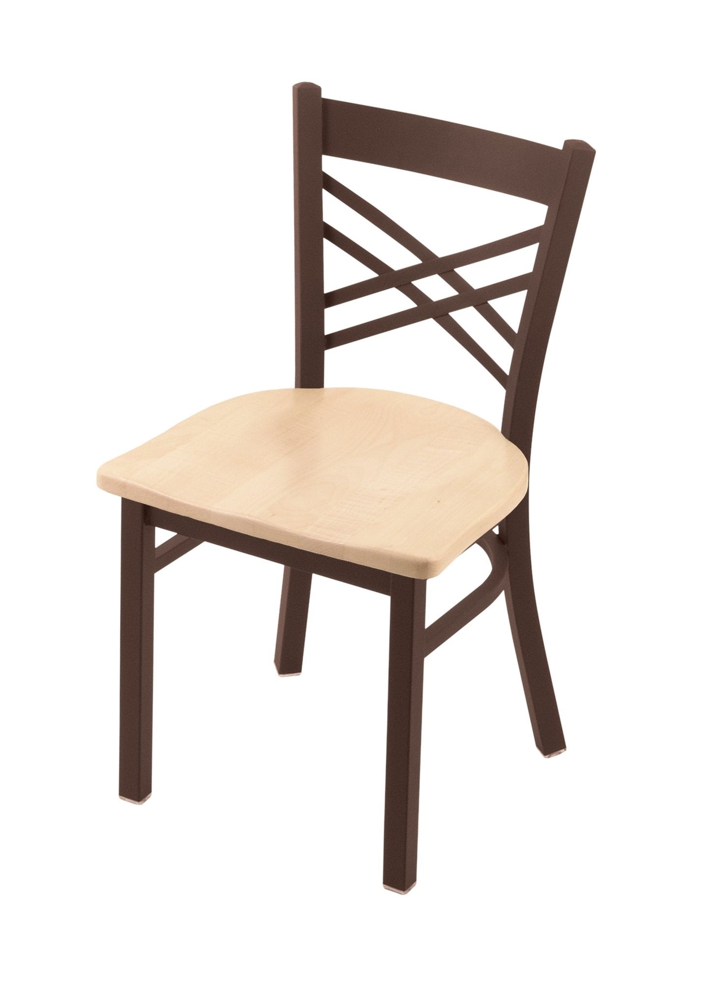 Holland Bar Stool 620 Catalina Chair Wooden Seat 18"H (HBS - 620 - CC - WD - 18H) - SchoolOutlet