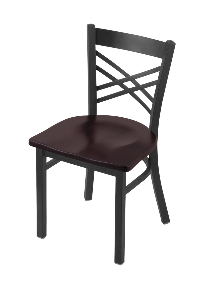 Holland Bar Stool 620 Catalina Chair Wooden Seat 18"H (HBS - 620 - CC - WD - 18H) - SchoolOutlet