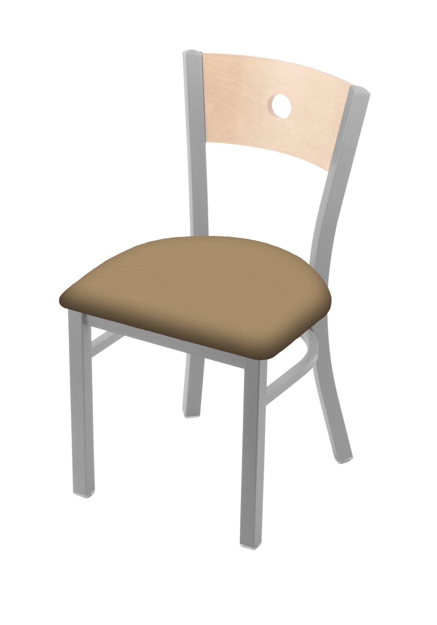 Holland Bar Stool 630 Voltaire Chair Upholstered Seat 18"H (HBS - 630 - VC - UP - 18H) - SchoolOutlet