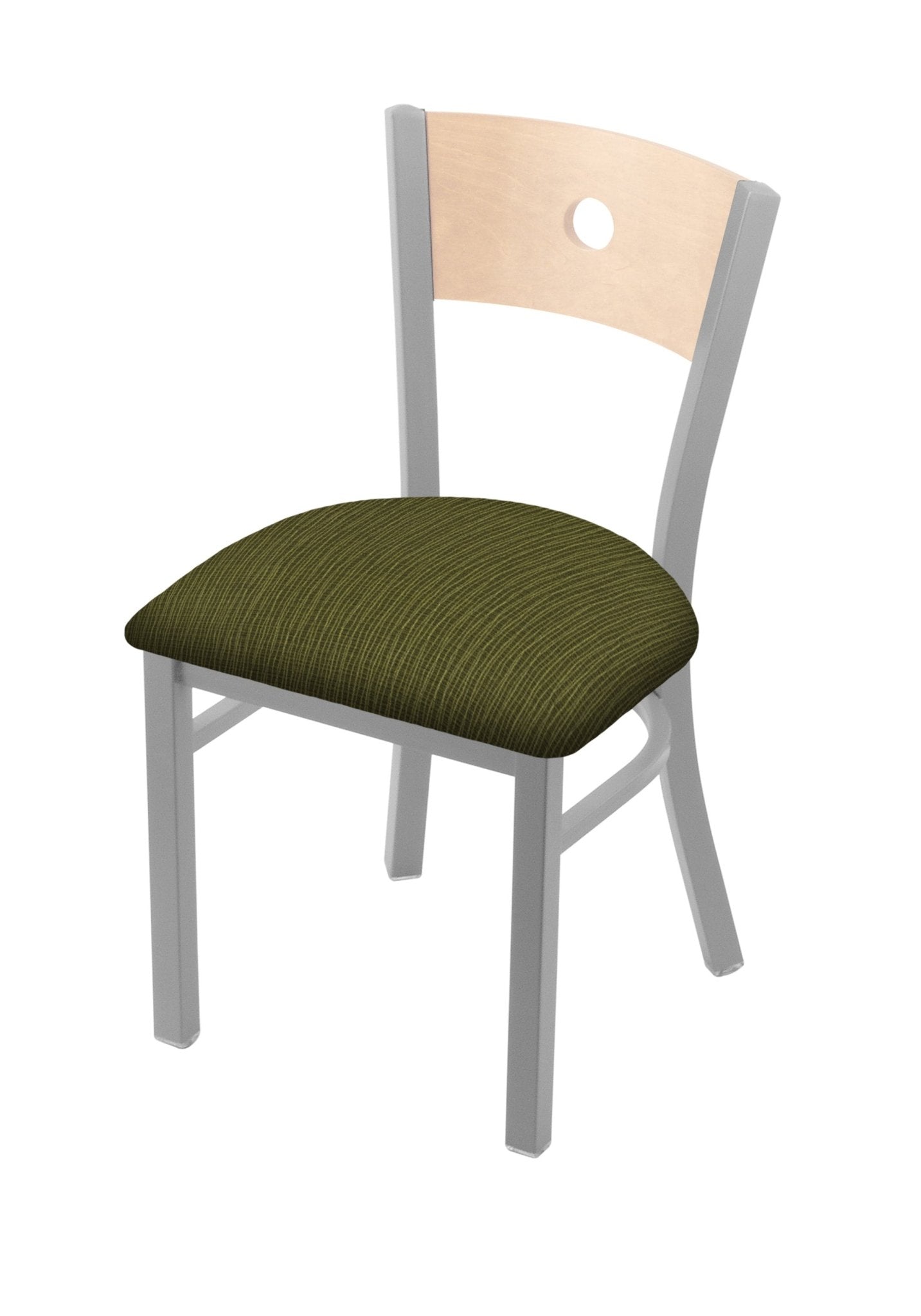 Holland Bar Stool 630 Voltaire Chair Upholstered Seat 18"H (HBS - 630 - VC - UP - 18H) - SchoolOutlet