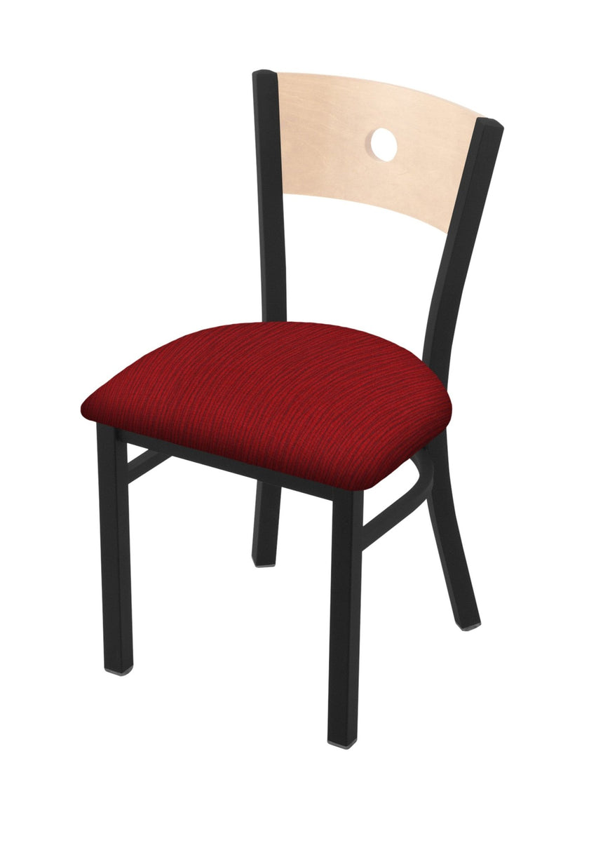 Holland Bar Stool 630 Voltaire Chair Upholstered Seat 18"H (HBS - 630 - VC - UP - 18H) - SchoolOutlet