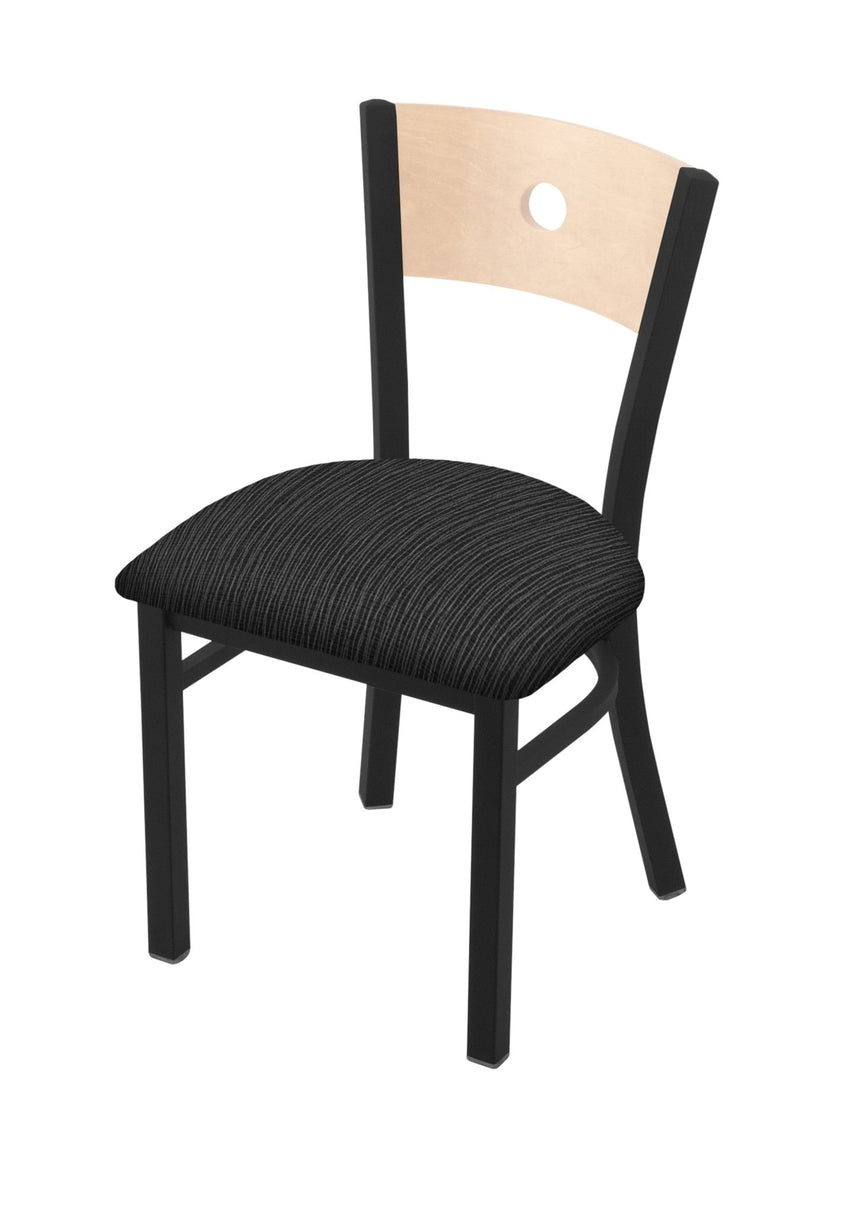 Holland Bar Stool 630 Voltaire Chair Upholstered Seat 18"H (HBS - 630 - VC - UP - 18H) - SchoolOutlet