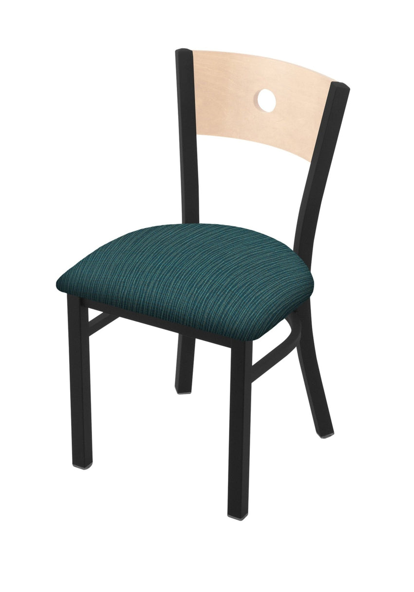 Holland Bar Stool 630 Voltaire Chair Upholstered Seat 18"H (HBS - 630 - VC - UP - 18H) - SchoolOutlet