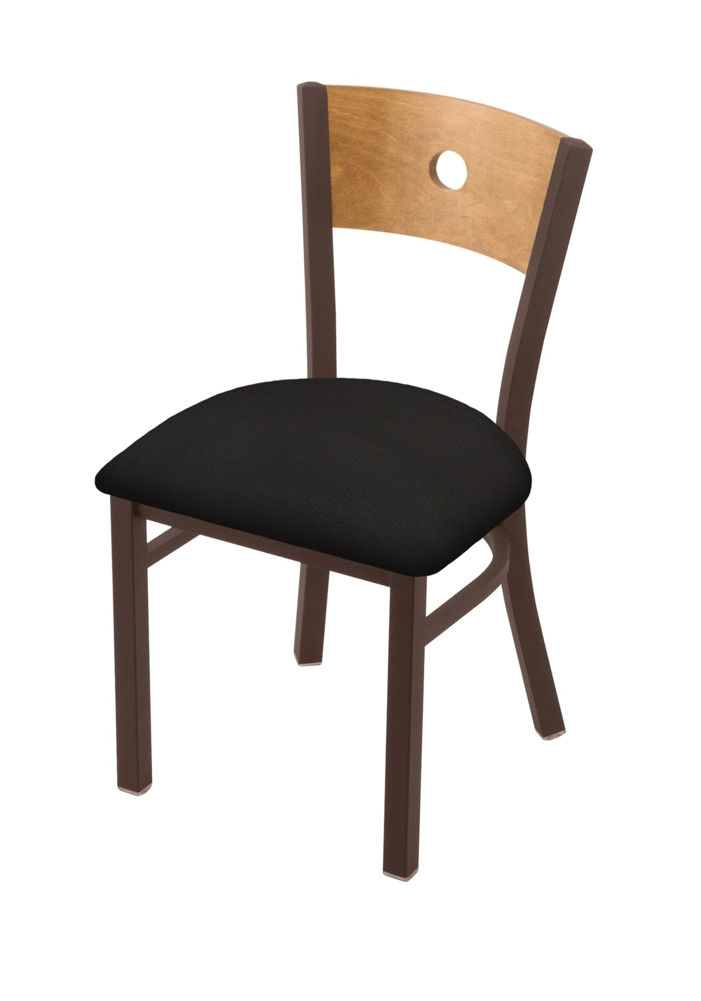Holland Bar Stool 630 Voltaire Chair Upholstered Seat 18"H (HBS - 630 - VC - UP - 18H) - SchoolOutlet