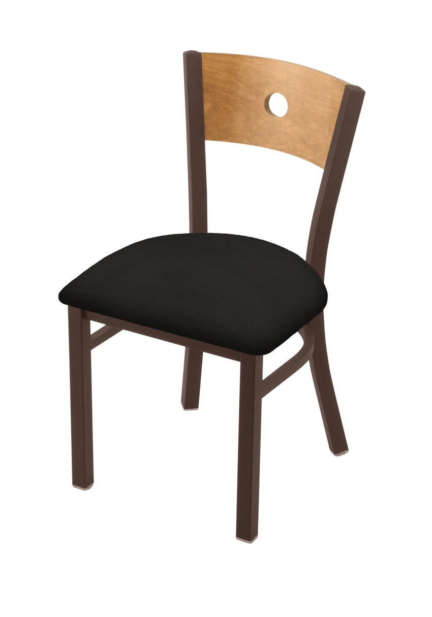 Holland Bar Stool 630 Voltaire Chair Upholstered Seat 18"H (HBS - 630 - VC - UP - 18H) - SchoolOutlet