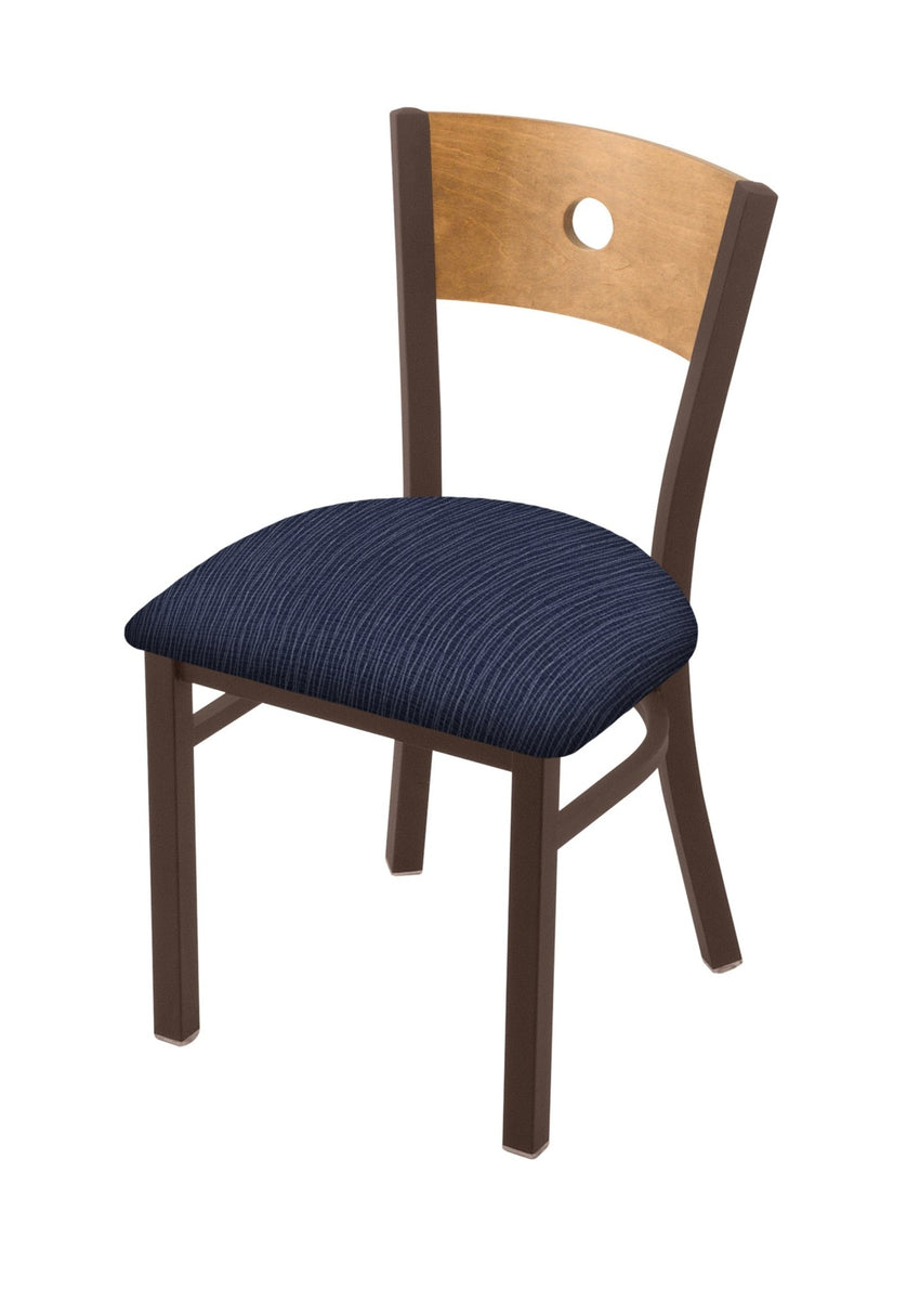 Holland Bar Stool 630 Voltaire Chair Upholstered Seat 18"H (HBS - 630 - VC - UP - 18H) - SchoolOutlet
