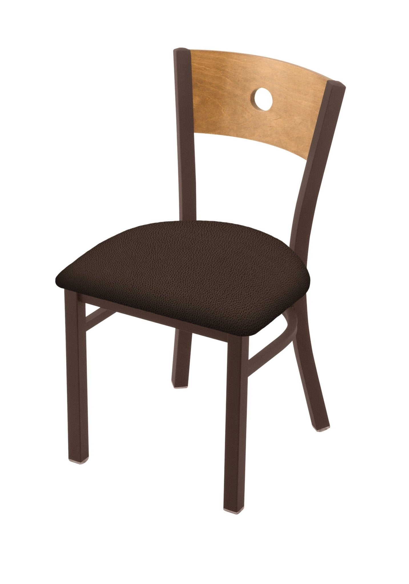 Holland Bar Stool 630 Voltaire Chair Upholstered Seat 18"H (HBS - 630 - VC - UP - 18H) - SchoolOutlet