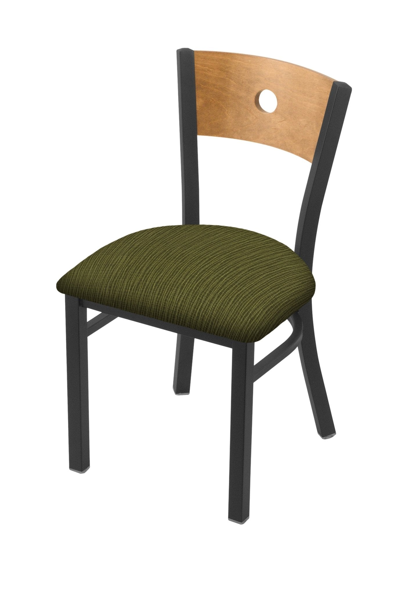 Holland Bar Stool 630 Voltaire Chair Upholstered Seat 18"H (HBS - 630 - VC - UP - 18H) - SchoolOutlet
