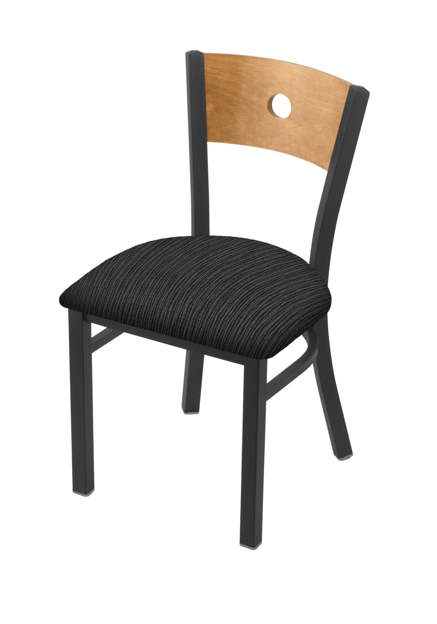 Holland Bar Stool 630 Voltaire Chair Upholstered Seat 18"H (HBS - 630 - VC - UP - 18H) - SchoolOutlet