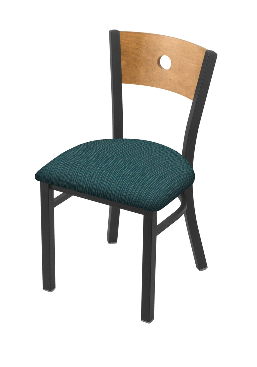 Holland Bar Stool 630 Voltaire Chair Upholstered Seat 18"H (HBS - 630 - VC - UP - 18H) - SchoolOutlet