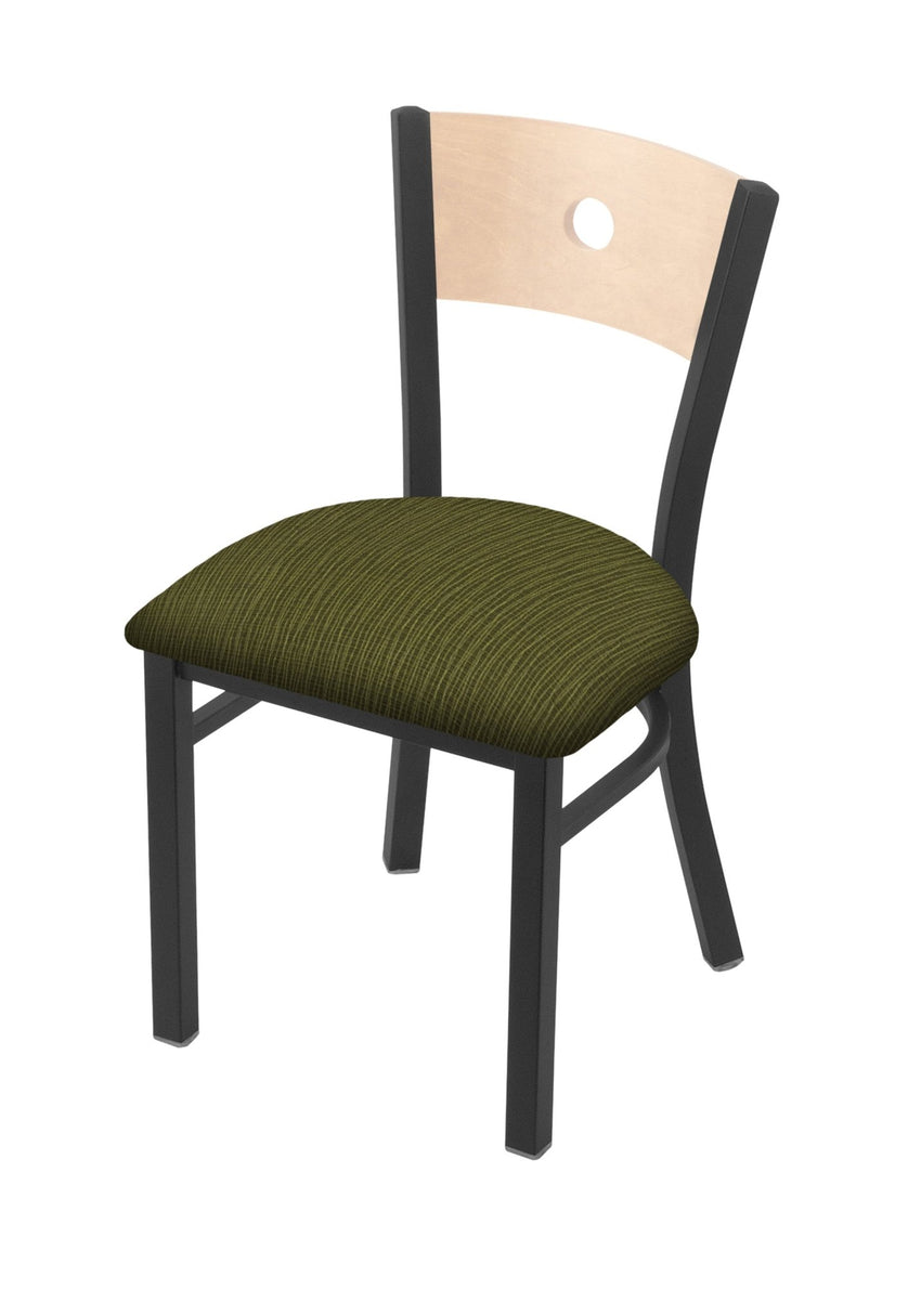 Holland Bar Stool 630 Voltaire Chair Upholstered Seat 18"H (HBS - 630 - VC - UP - 18H) - SchoolOutlet