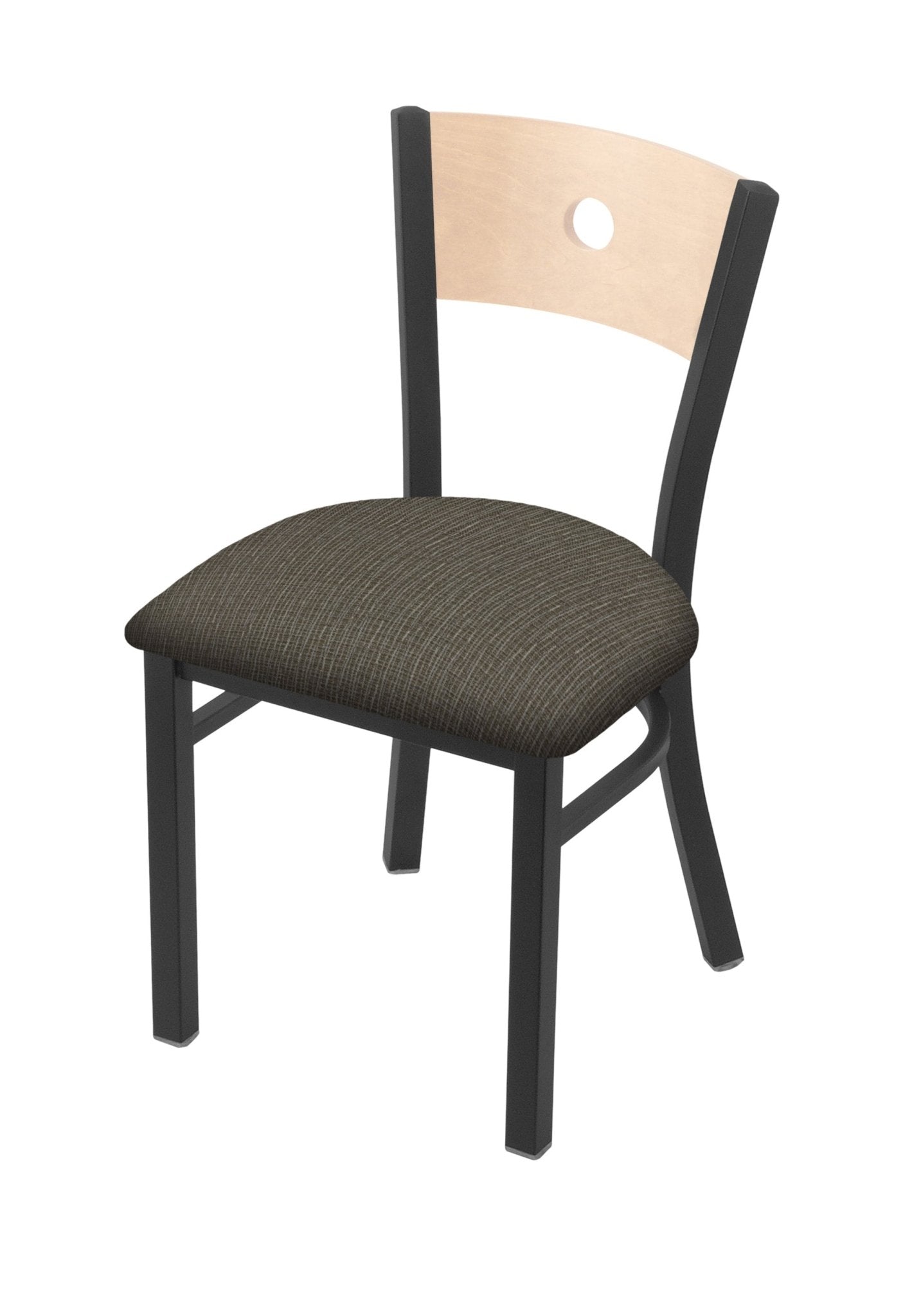 Holland Bar Stool 630 Voltaire Chair Upholstered Seat 18"H (HBS - 630 - VC - UP - 18H) - SchoolOutlet