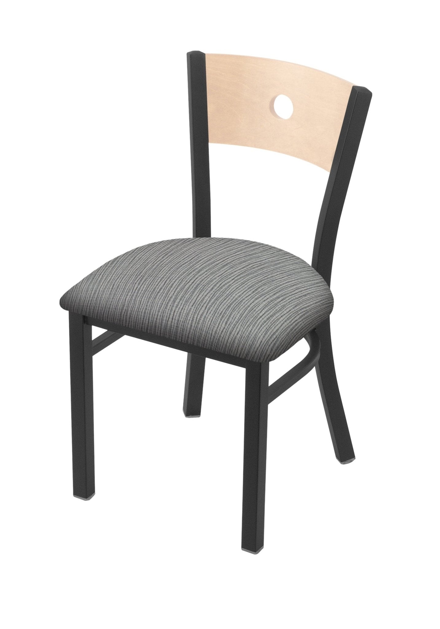 Holland Bar Stool 630 Voltaire Chair Upholstered Seat 18"H (HBS - 630 - VC - UP - 18H) - SchoolOutlet