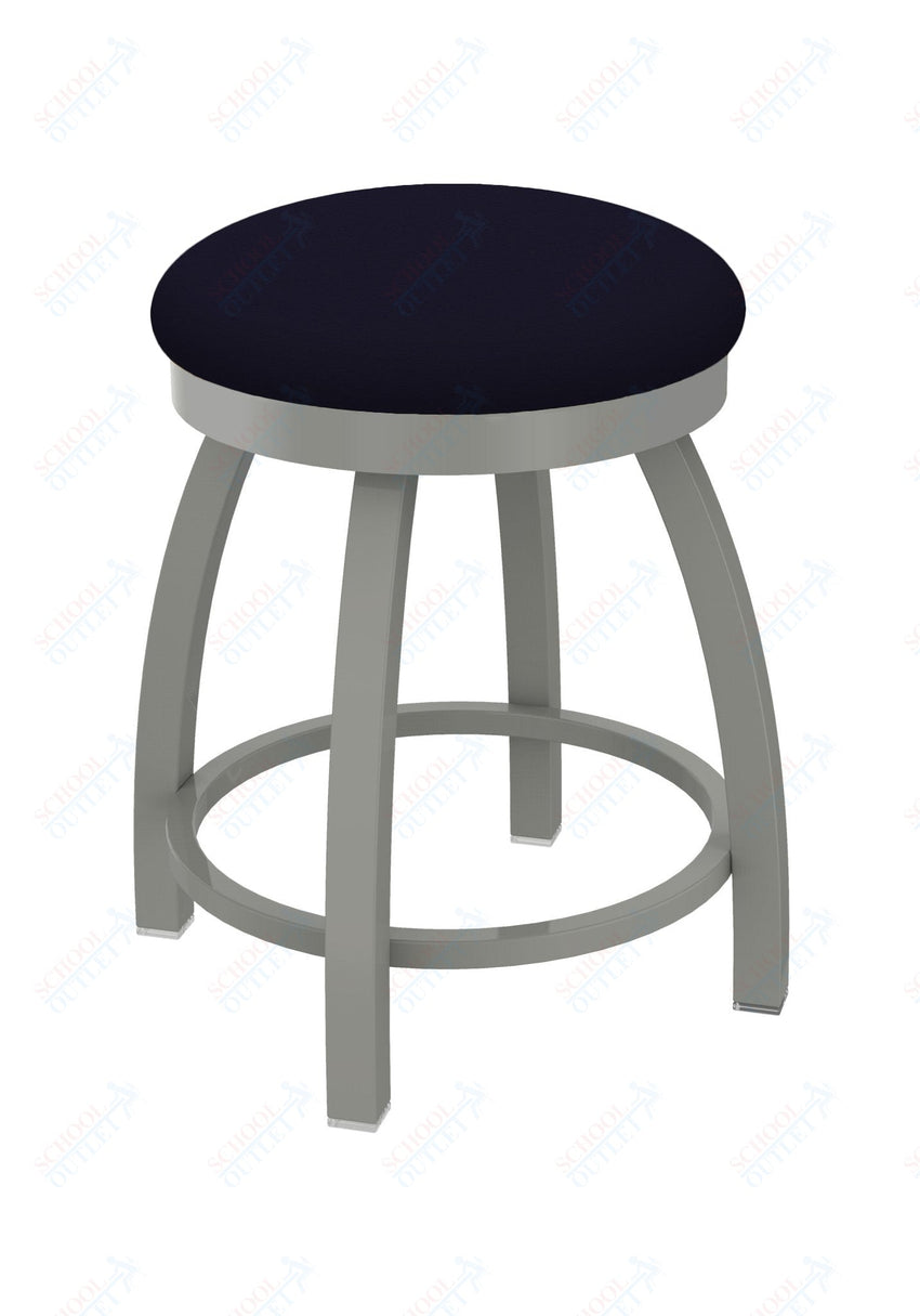 Holland Bar Stool 802 Misha Swivel Vanity Stool Upholstered Seat 18"H (HBS - 802 - VS - UP - 18H) - SchoolOutlet