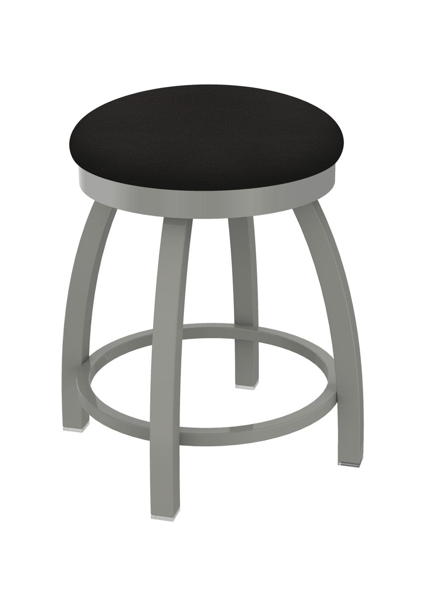 Holland Bar Stool 802 Misha Swivel Vanity Stool Upholstered Seat 18"H (HBS - 802 - VS - UP - 18H) - SchoolOutlet