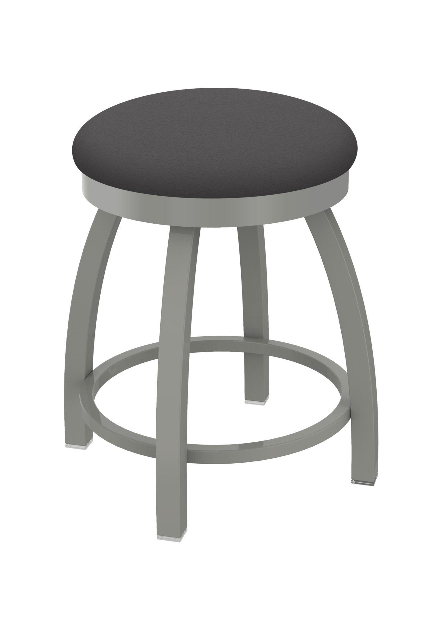 Holland Bar Stool 802 Misha Swivel Vanity Stool Upholstered Seat 18"H (HBS - 802 - VS - UP - 18H) - SchoolOutlet