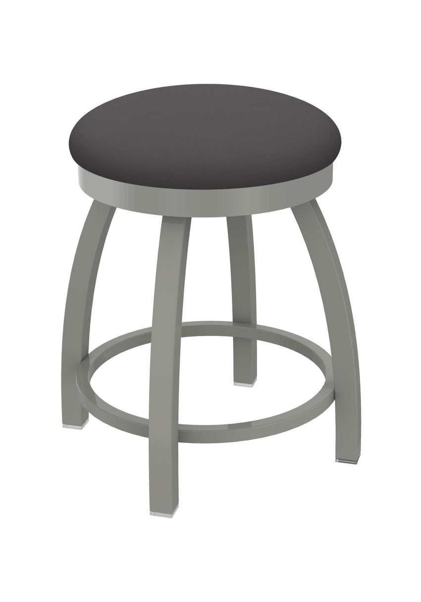 Holland Bar Stool 802 Misha Swivel Vanity Stool Upholstered Seat 18"H (HBS - 802 - VS - UP - 18H) - SchoolOutlet
