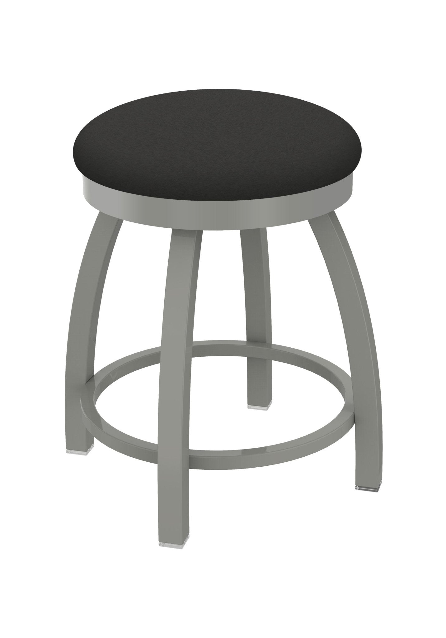 Holland Bar Stool 802 Misha Swivel Vanity Stool Upholstered Seat 18"H (HBS - 802 - VS - UP - 18H) - SchoolOutlet