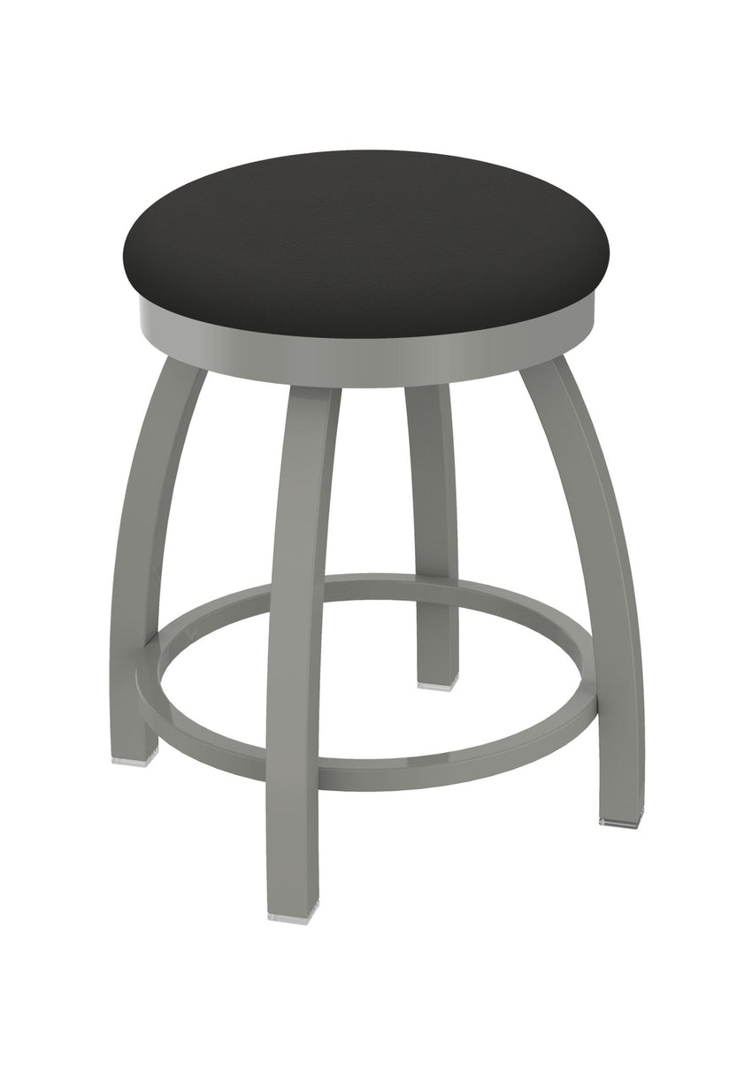 Holland Bar Stool 802 Misha Swivel Vanity Stool Upholstered Seat 18"H (HBS - 802 - VS - UP - 18H) - SchoolOutlet