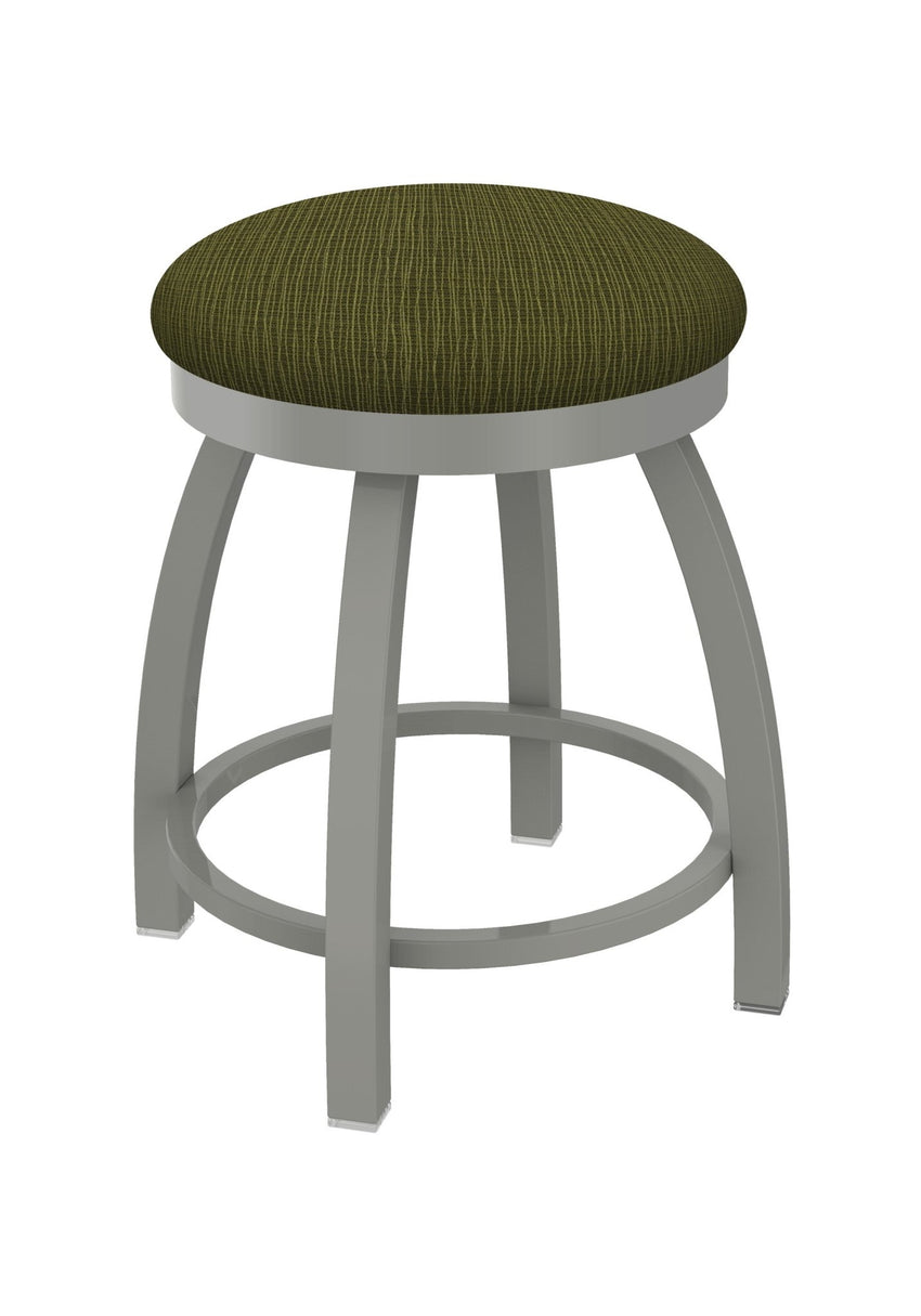 Holland Bar Stool 802 Misha Swivel Vanity Stool Upholstered Seat 18"H (HBS - 802 - VS - UP - 18H) - SchoolOutlet