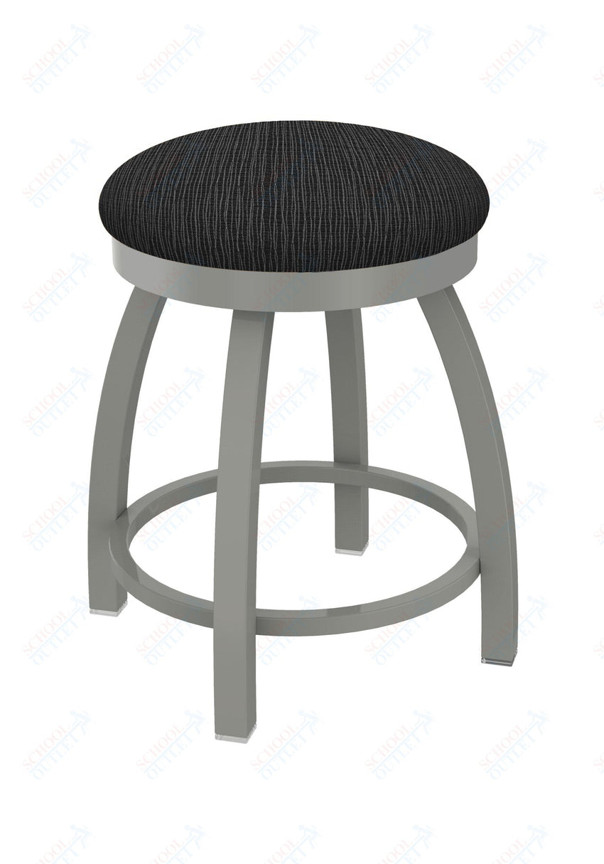 Holland Bar Stool 802 Misha Swivel Vanity Stool Upholstered Seat 18"H (HBS - 802 - VS - UP - 18H) - SchoolOutlet