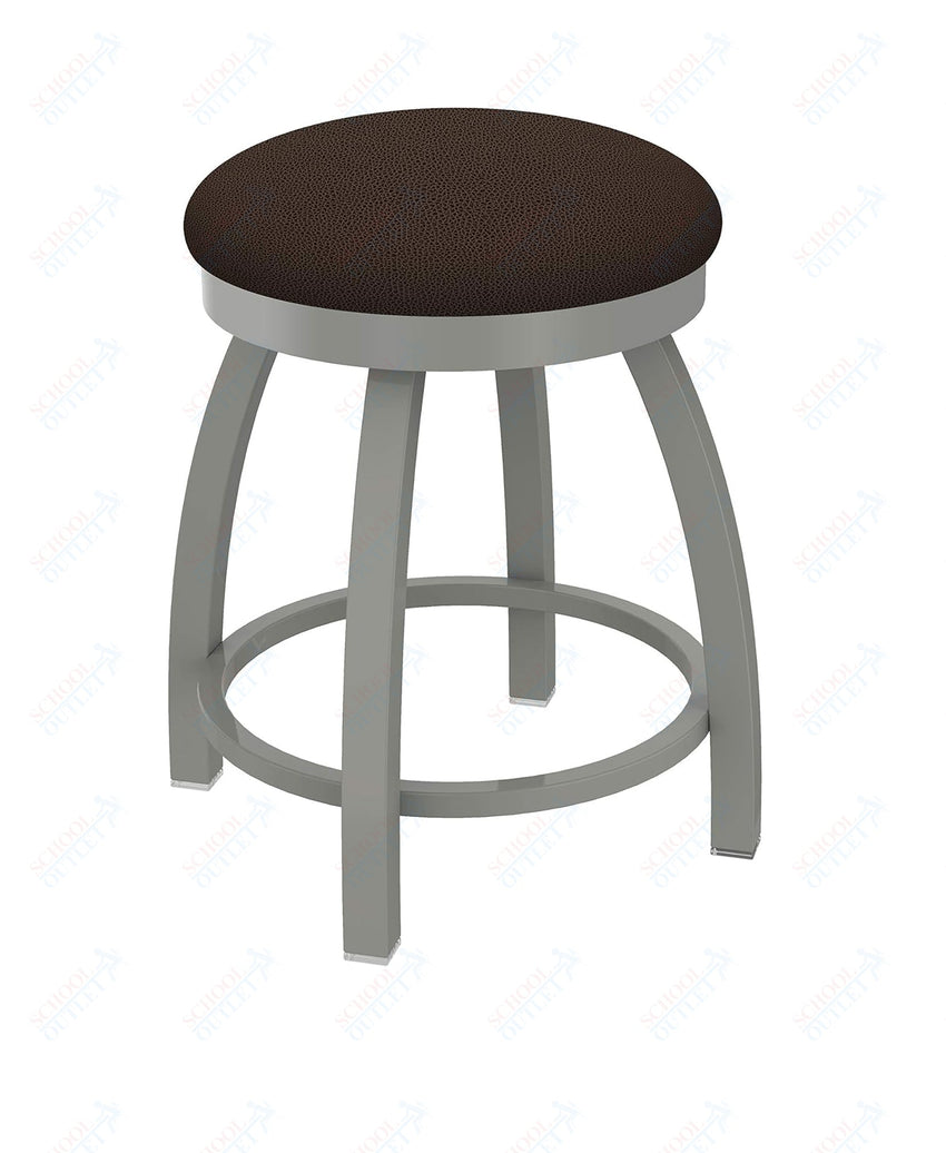 Holland Bar Stool 802 Misha Swivel Vanity Stool Upholstered Seat 18"H (HBS - 802 - VS - UP - 18H) - SchoolOutlet