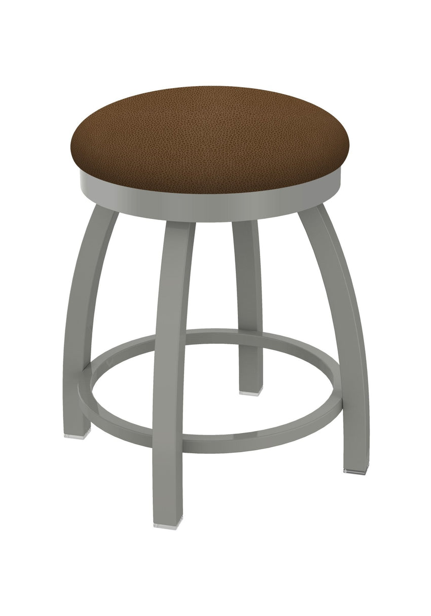Holland Bar Stool 802 Misha Swivel Vanity Stool Upholstered Seat 18"H (HBS - 802 - VS - UP - 18H) - SchoolOutlet