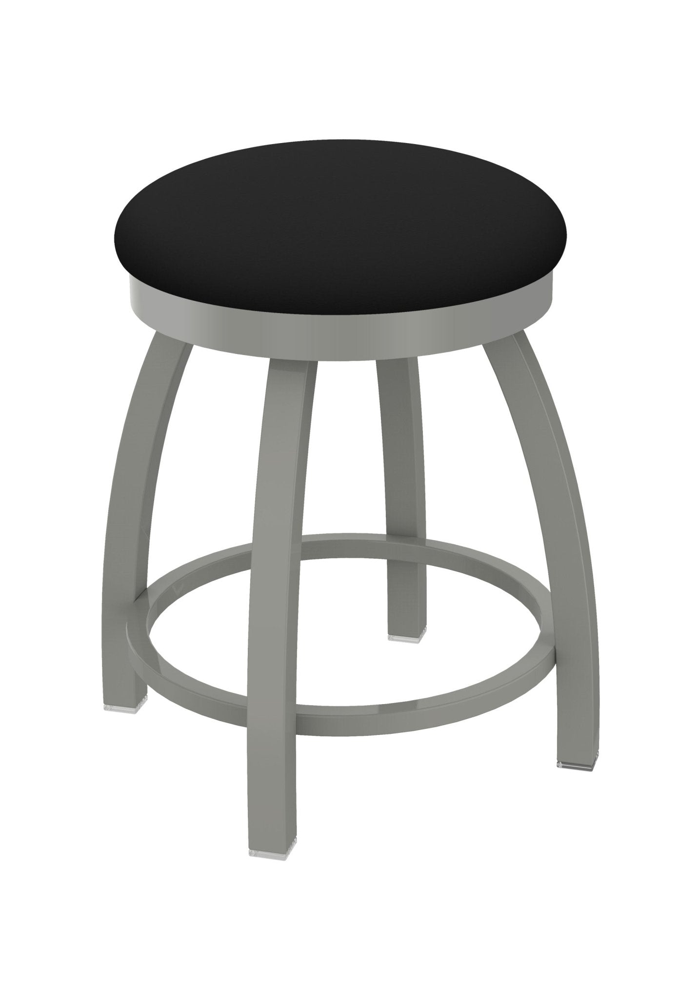 Holland Bar Stool 802 Misha Swivel Vanity Stool Upholstered Seat 18"H (HBS - 802 - VS - UP - 18H) - SchoolOutlet